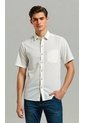 Camisa Para Hombre Manga Corta Blanco Marca L&H Ref. 7Y101231 de L&H