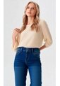 Blusa Para Mujer Manga 3/4 Beige Marca L&H Ref. 5P412277 de L&H