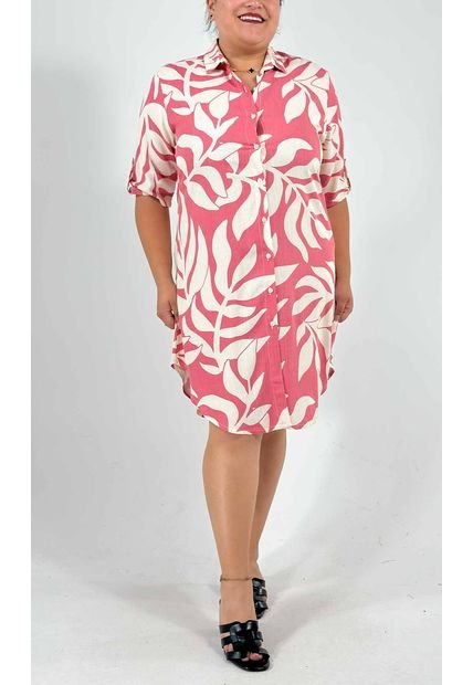 Bluson Para Mujer. Manga Corta Rosado Marca L&H