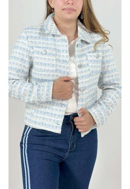 Chaqueta Para Mujer Azul Marca L&H