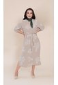Vestido Para Mujer Taupe Marca L&H Ref. 1Y417035 de L&H