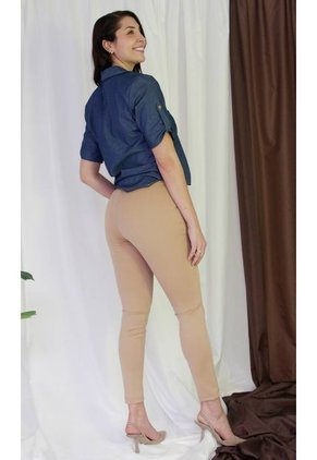 Leggins Para Mujer Beige Marca L&H