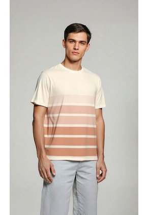 T-Shirt Para Hombre Beige Marca L&H