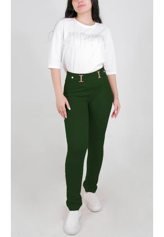 Leggins Para Mujer Verde Marca L&H L&H