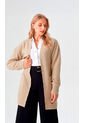 Chilango Para Mujer. Manga Larga Beige Marca L&H Ref. 7D636023 de L&H