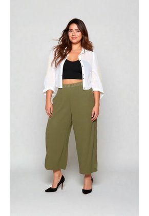 Pantalon Para Mujer. Verde Marca L&H Ref. 1F607081