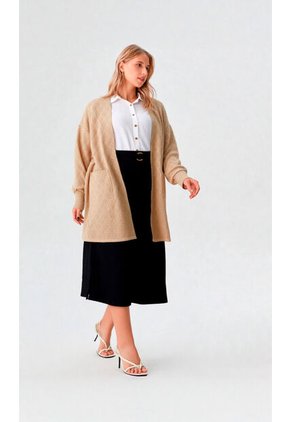 Chilango Para Mujer. Manga Larga Beige Marca L&H Ref. 7D636023