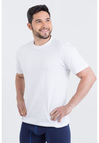 Camisilla Para Hombre Manga Corta Blanco Marca L&H L&H