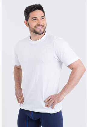 Camisilla Para Hombre Manga Corta Blanco Marca L&H