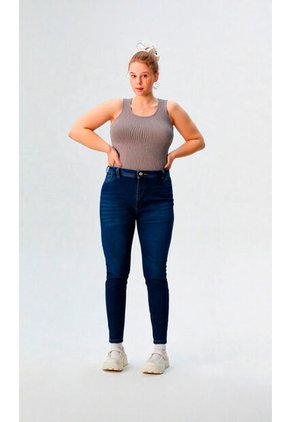 Jean Para Mujer. Azul Oscuro Marca L&H Ref. 3Ap607001