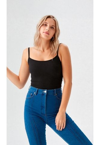 Camiseta Para Mujer Negro Marca L&H Ref. 2J409121 L&H