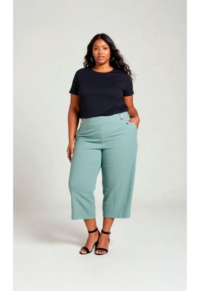 Capri Para Mujer. Verde Marca L&H Ref. 2J626020