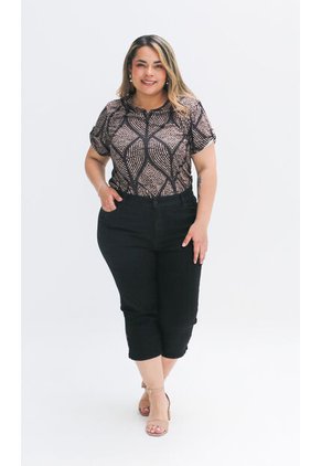 Capri Para Mujer. Negro Marca L&H Ref. 2A626008