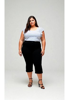 Capri Para Mujer. Negro Marca L&H Ref. 2A626008