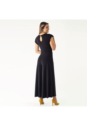 Enterizo Para Mujer Manga Corta Negro Marca L&H