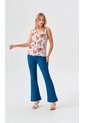 Blusa Para Mujer Manga Sisa Vino Marca L&H Ref. 2J412280 de L&H