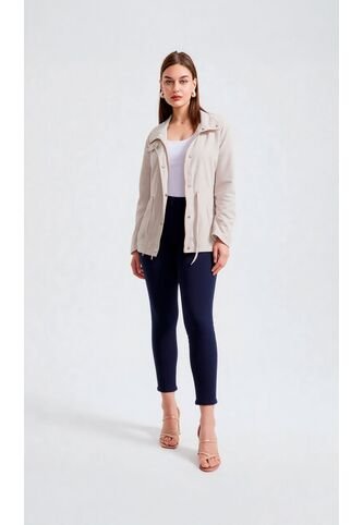 Chaqueta Para Mujer Beige Marca L&H Ref. 1G408001 L&H