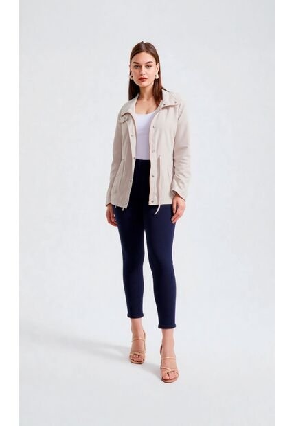 Chaqueta Para Mujer Beige Marca L&H Ref. 1G408001