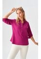 Blusa Para Mujer Manga 3/4 Morado Marca L&H Ref. 1F412457 de L&H