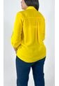 Blusa Para Mujer Manga 3/4 Amarillo Marca L&H Ref. 1F412457 de L&H