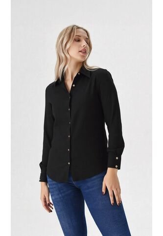 Blusa Para Mujer Manga Larga Negro Marca L&H Ref. 1F412696 L&H