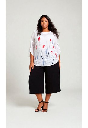 Blusa Para Mujer. Manga 3/4 Coral Marca L&H Ref. 4R612035