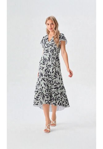 Vestido Para Mujer Verde Marca L&H Ref. 2J417069 L&H