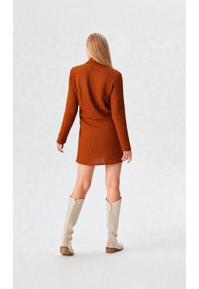 Chilango Para Mujer Manga Larga Cafe Marca L&H Ref. 7D436032