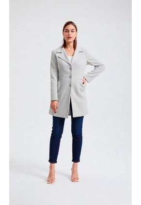 Gaban Para Mujer Gris Claro Marca L&H Ref. 4V408166