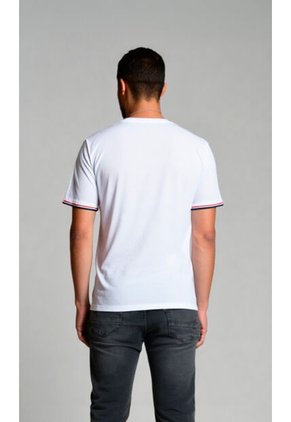 T-Shirt Para Hombre Blanco Marca L&H Ref. 4K109116
