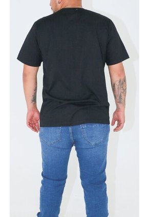 T-Shirt Para Hombre Negro Marca L&H Ref. 4K109117