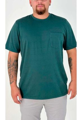T-Shirt Para Hombre Verde Marca L&H Ref. 4K109088