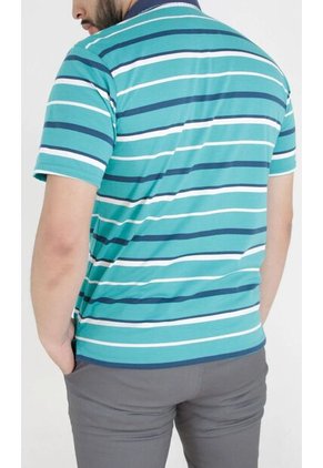 Polo Para Hombre Verde Marca L&H Ref. 7Y109091