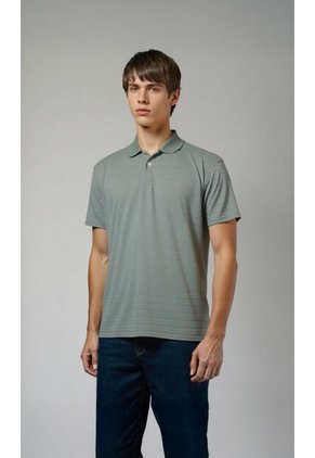 Polo Para Hombre Verde Marca L&H Ref. 4K109084