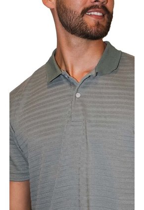 Polo Para Hombre Verde Marca L&H Ref. 4K109084