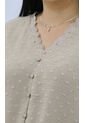 Blusa Para Mujer. Manga 3/4 Beige Marca L&H Ref. 5P612091 de L&H