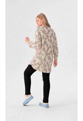 Chilango Para Mujer Manga 3/4 Beige Marca L&H Ref. 7D436031