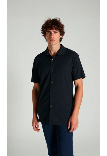 Polo Para Hombre Negro Marca L&H Ref. 4K109108