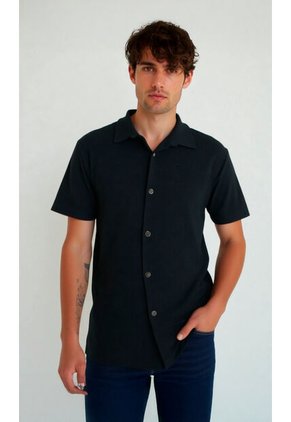 Polo Para Hombre Negro Marca L&H Ref. 4K109108