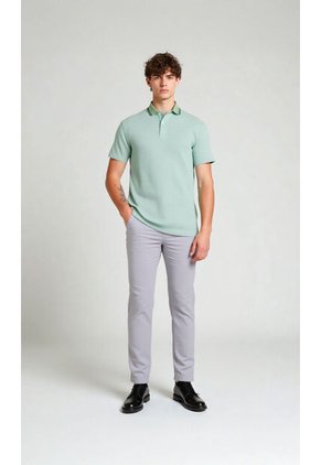 Polo Para Hombre Verde Marca L&H Ref. 4K109115