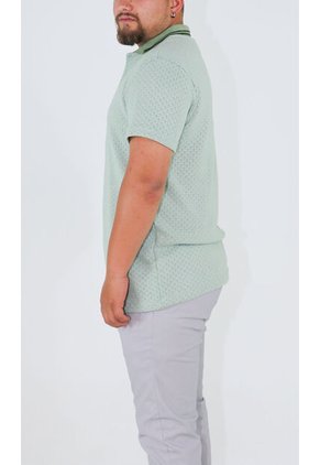 Polo Para Hombre Verde Marca L&H Ref. 4K109115