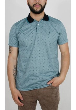 Polo Para Hombre Verde Marca L&H Ref. 4K109080