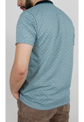 Polo Para Hombre Verde Marca L&H Ref. 4K109080