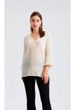 Blusa Para Mujer. Manga 3/4 Beige Marca L&H Ref. 5P612075 de L&H