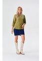 Blusa Para Mujer Manga 3/4 Verde Marca L&H Ref. 5P412269 de L&H