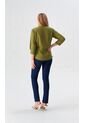 Blusa Para Mujer Manga 3/4 Verde Marca L&H Ref. 5P412269 de L&H