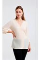 Blusa Para Mujer. Manga 3/4 Beige Marca L&H Ref. 5P612075 de L&H