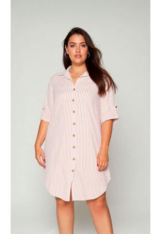 Bluson Para Mujer. Manga Corta Taupe Marca L&H Ref. 7D624020 L&H