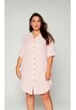 Bluson Para Mujer. Manga Corta Taupe Marca L&H Ref. 7D624020 de L&H