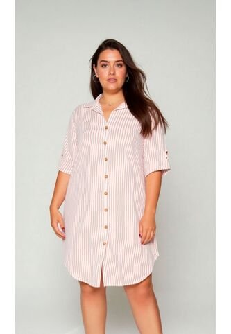 Bluson Para Mujer. Manga Corta Taupe Marca L&H Ref. 7D624020 L&H